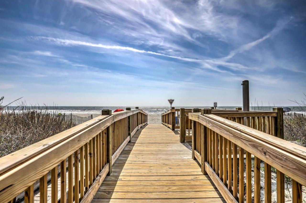 Myrtle Beach Condo, 1 Block To Ocean Shore! Dış mekan fotoğraf