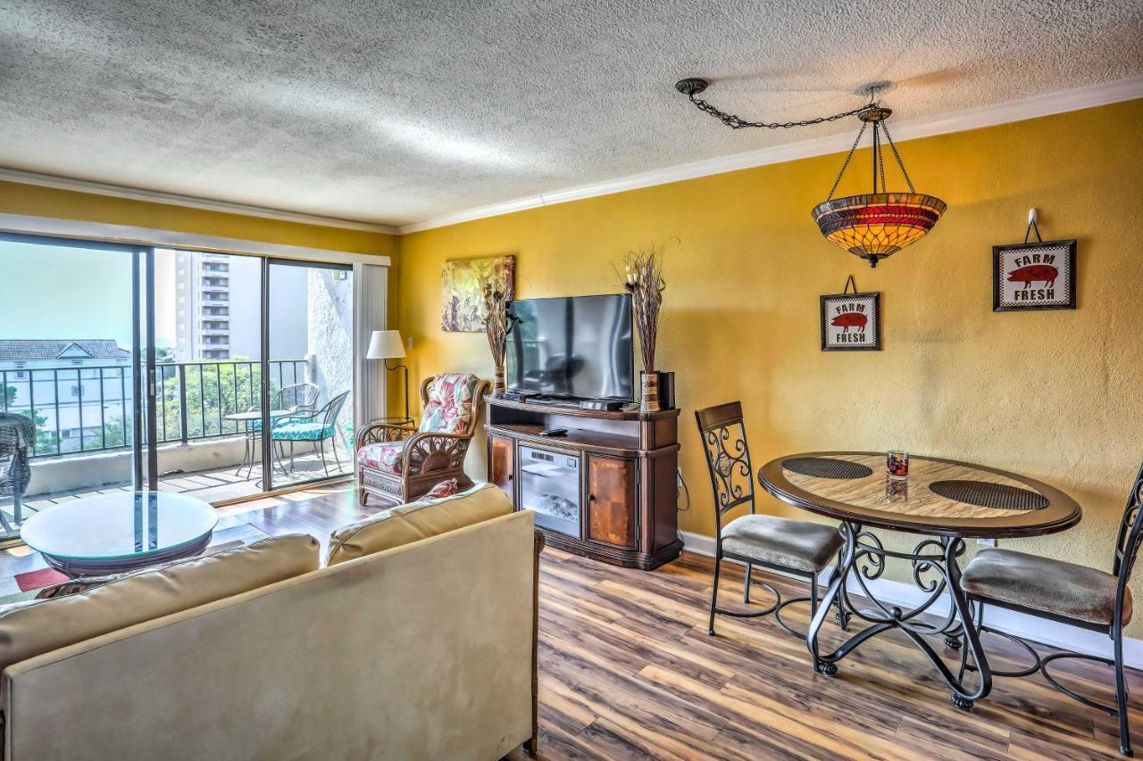 Myrtle Beach Condo, 1 Block To Ocean Shore! Dış mekan fotoğraf