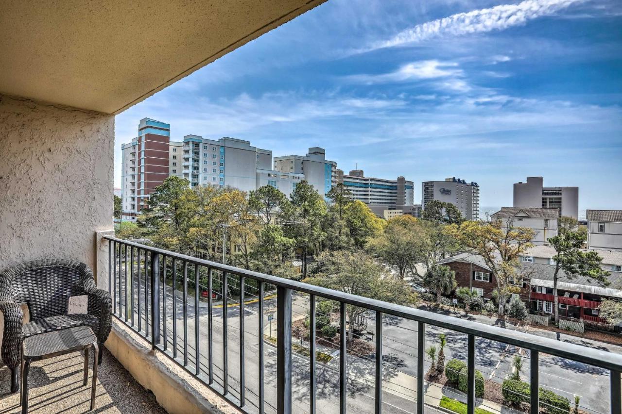 Myrtle Beach Condo, 1 Block To Ocean Shore! Dış mekan fotoğraf