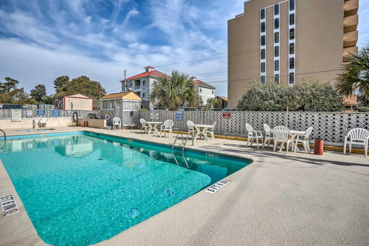 Myrtle Beach Condo, 1 Block To Ocean Shore! Dış mekan fotoğraf