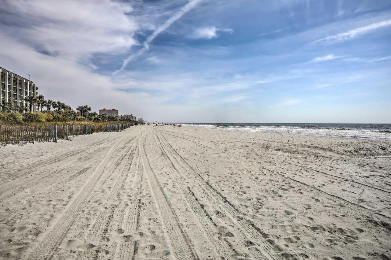 Myrtle Beach Condo, 1 Block To Ocean Shore! Dış mekan fotoğraf