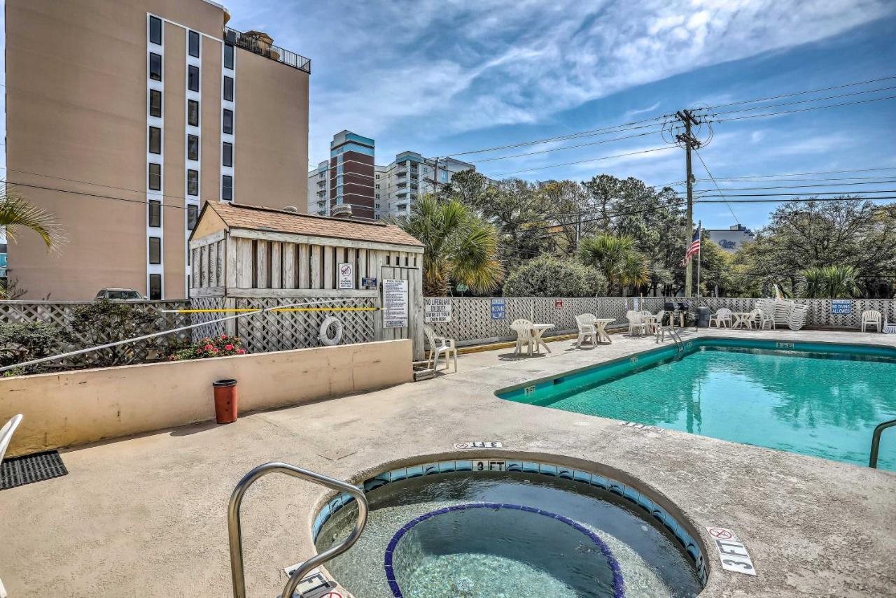 Myrtle Beach Condo, 1 Block To Ocean Shore! Dış mekan fotoğraf