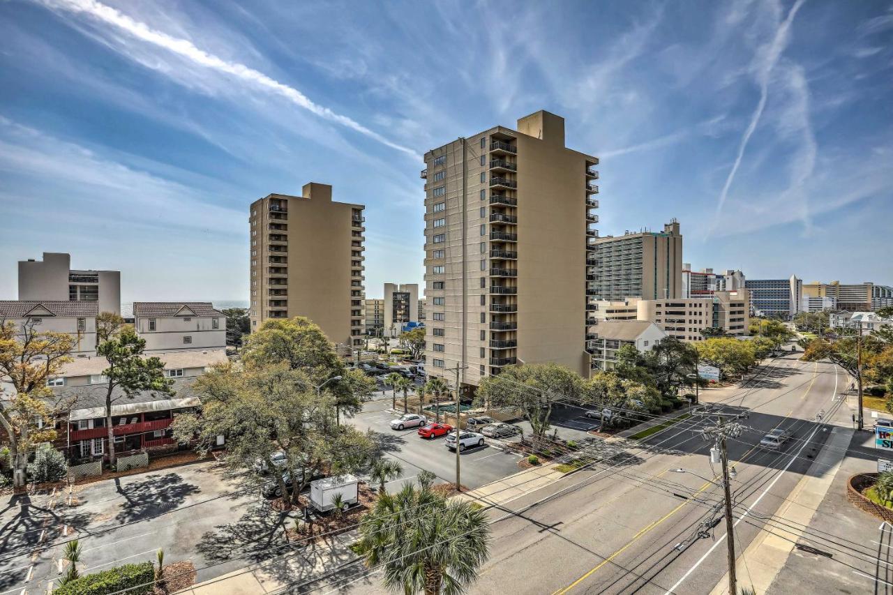Myrtle Beach Condo, 1 Block To Ocean Shore! Dış mekan fotoğraf